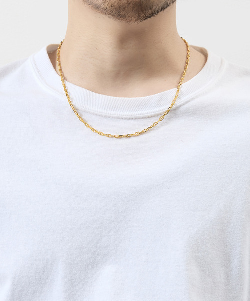 THEFT ネックレス セフト / K18GP ANCHOR CHAIN NECKLACE
