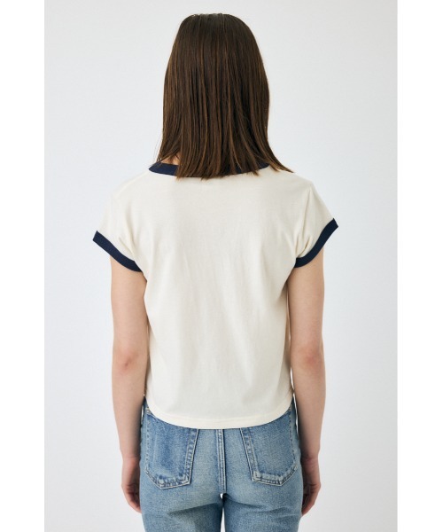 売れ筋商品|||フレーム Tシャツ レディース トップス THE RINGER BABY TEE - Basic T-shirt - namu FRAME THE RINGER BABY TEE - T-Shirt basic - namu/blau - Zalando