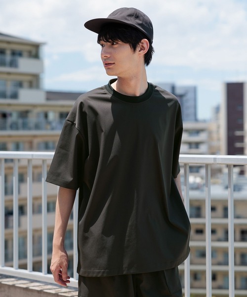 「GLOBAL WORK」 半袖Tシャツ MEDIUM ダークブルー メンズ_画像8