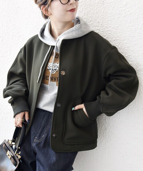 SHIPS any ブルゾン アウター any:「洗濯機可能」ダンボール ノー