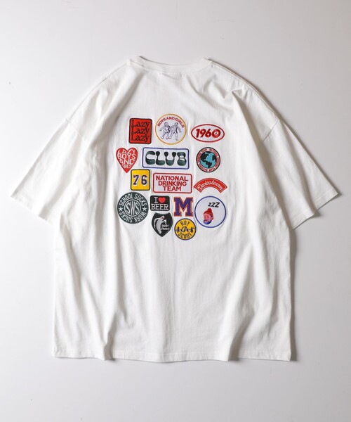 「FREAK'S STORE」 半袖Tシャツ LARGE ホワイト メンズ