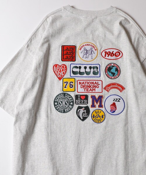 「FREAK'S STORE」 半袖Tシャツ LARGE ホワイト メンズ