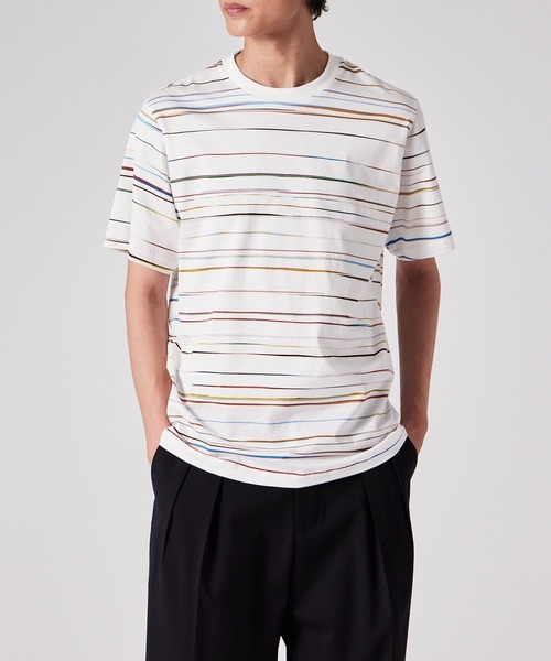 Paul Smith（ポール・スミス） tシャツ Signature Pinstripe” 半袖