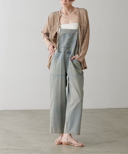 LARUTA（ラルータ） ブラウス シャツ 「LARUTA」パイピングギャザー 