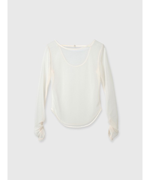 EIMY ISTOIRE（エイミーイストワール） tシャツ シアートップス
