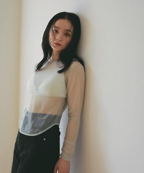 eimy istoire tシャツ シアートップス レディース : ZOZOTOWN