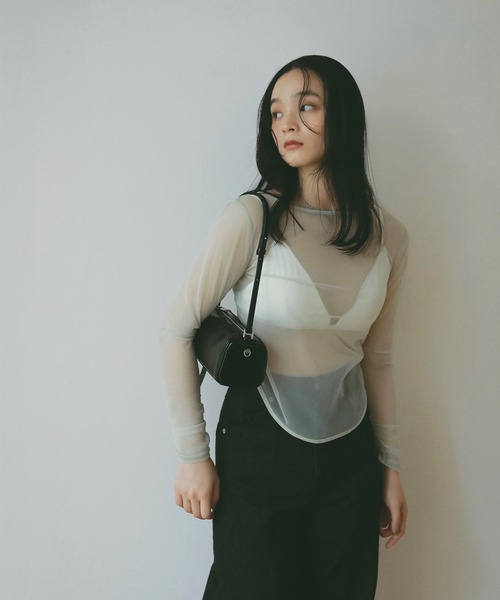 eimy istoire tシャツ シアートップス レディース : ZOZOTOWN