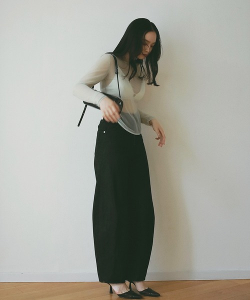 EIMY ISTOIRE（エイミーイストワール） tシャツ シアートップス