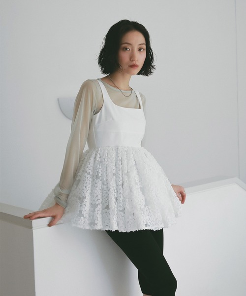 EIMY ISTOIRE（エイミーイストワール） tシャツ シアートップス
