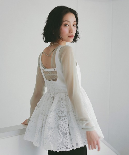 eimy istoire tシャツ シアートップス レディース : ZOZOTOWN