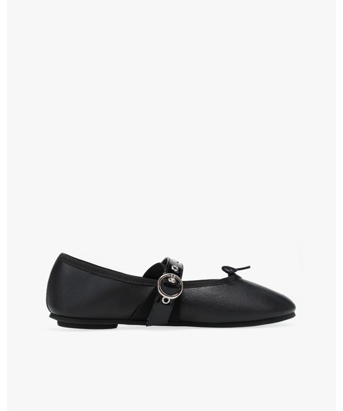 repetto バレエシューズ レザー リボン パンプス ブラック23.5cm repetto バレエシューズ レザー リボン パンプス ブラック23.5cm