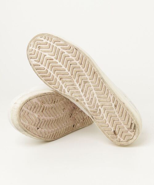 「MoonStar」 ローカットスニーカー 24.5cm ホワイト レディース