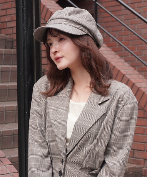 eimy istoire エイミーイストワール シフォンボリュームカンカン 帽子 EIMY ISTOIRE（エイミーイストワール） 帽子 キャスケット グレン