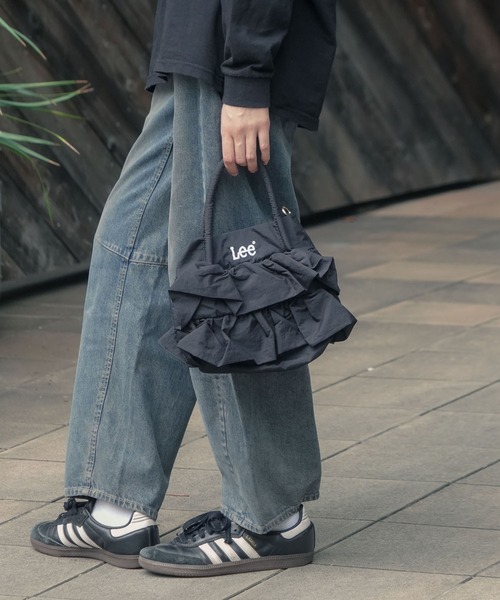 新品未使用 ディーゼル LE-ZIPPER デニム×フリル 2WAYバッグ DIESEL LE-ZIPPER ディーゼル ショルダーバッグ 2way 肩掛け デニム