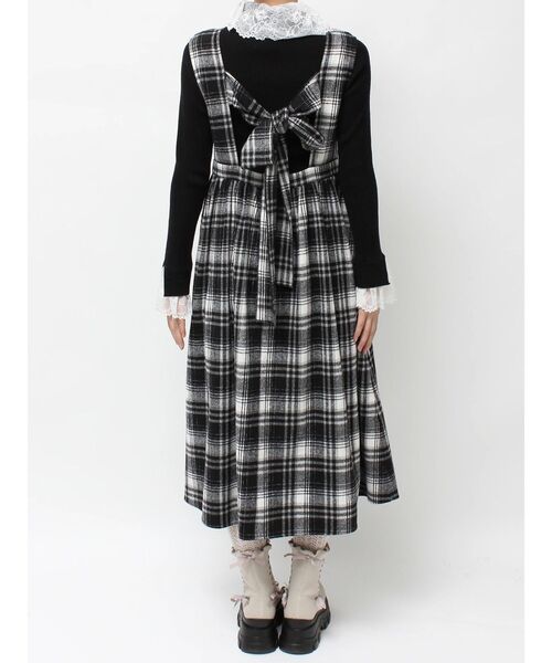 merry jenny back ribbon ワンピース レッド merry jenny（メリージェニー）の「back ribbonワンピース（ワンピース