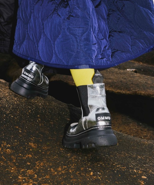 OMMO ブーツ VOLUME HEAD SIDE GORE BOOTS-S レディース