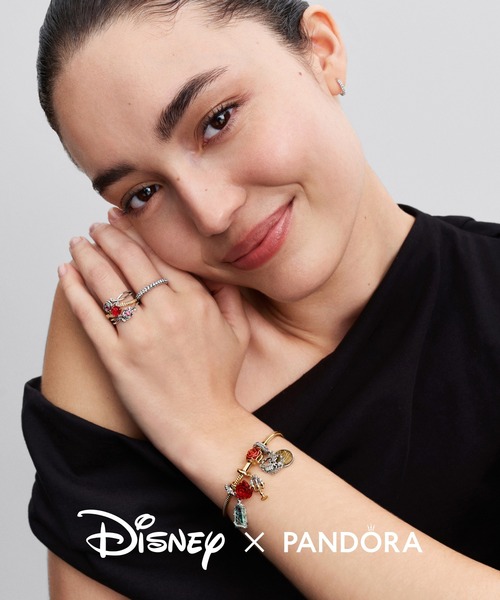 PANDORA（パンドラ） 指輪 リング ディズニー 美女と野獣 ローズ