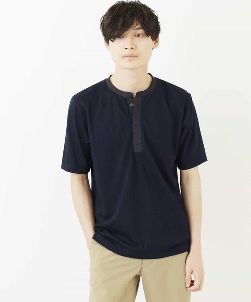 「MK MICHEL KLEIN HOMME 」 半袖Tシャツ 51 ホワイト メンズ_画像3