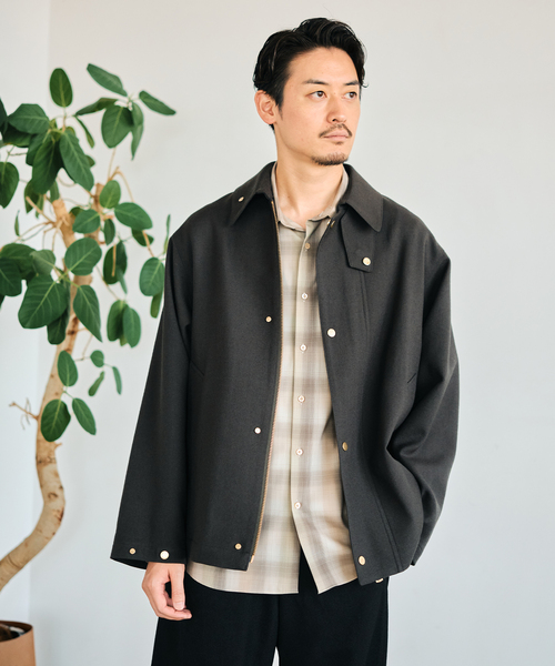 EDIFICE（エディフィス） コート ジャケット 2/30 ドライ ウール 