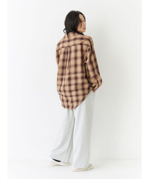 今期新品Ungridビッグチェックルーズシャツ♡ Ungrid（アングリッド） ブラウス シャツ ビッグルーズチェックシャツ