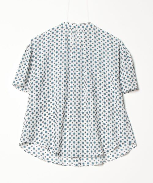 「Reflect」 半袖ブラウス 09 ブルー レディース_画像2