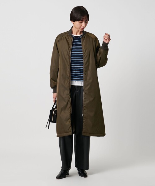 24AW TICCA ティッカ ロングMA-1 TICCA（ティッカ） ma1 ma-1 「別注」「TICCA」ロング MA-1 コート