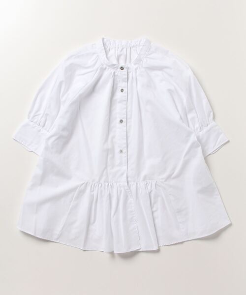 「SHIPS any」 半袖ブラウス ONE SIZE ホワイト レディース_画像2