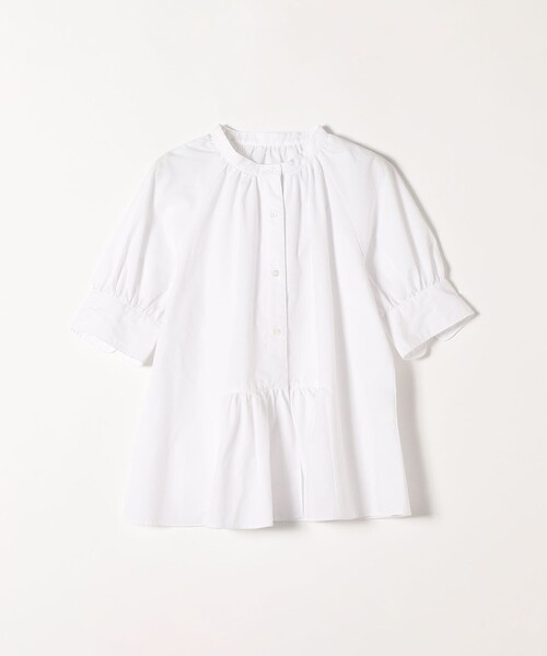 「SHIPS any」 半袖ブラウス ONE SIZE ホワイト レディース_画像3