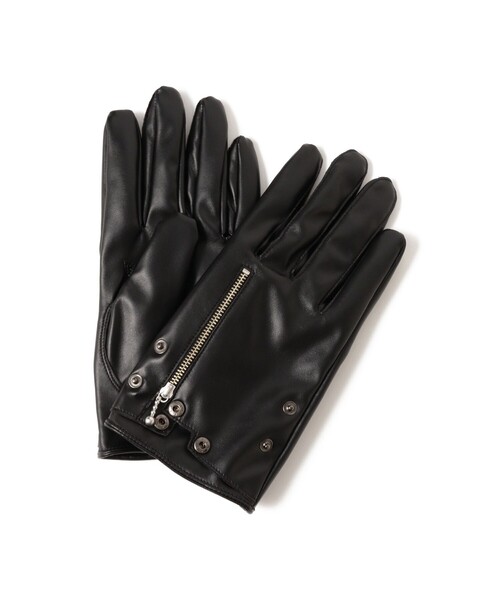 BEAMS（ビームス） 手袋 ダブル ライダース グローブ メンズ