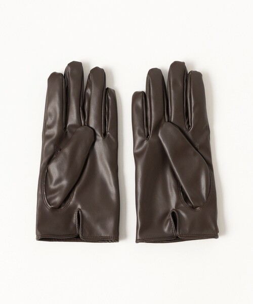 ビームス　手袋　羊革 BEAMS（ビームス） 手袋 ダブル ライダース グローブ メンズ
