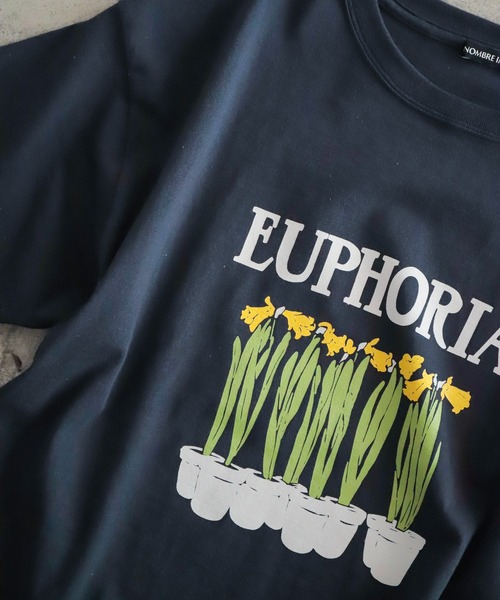 「NOMBRE IMPAIR」 半袖Tシャツ FREE レッド レディース_画像7