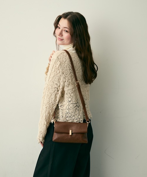 ALZUNI ツーリング サブバッグ メインバッグ 肩掛け ワンショルダーバッグ Lunea ショルダーバッグ バッグ 2wayスクエアワンハンドルバッグ/2