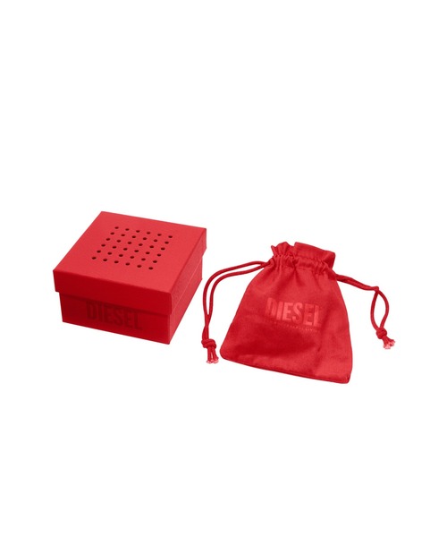 人気商品！】DIESEL ネックレス 赤ポーチ付き 価格交渉⭕️ 即購入