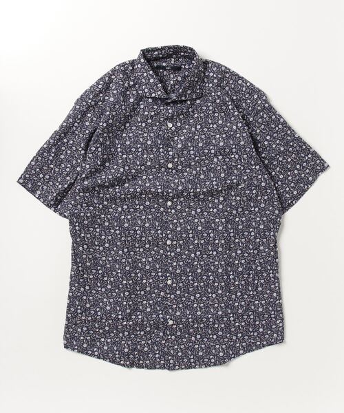 [SHIPS] рубашка с длинным рукавом SMALL темно-синий мужской 