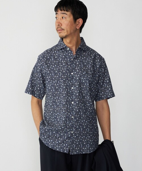 [SHIPS] рубашка с длинным рукавом SMALL темно-синий мужской 