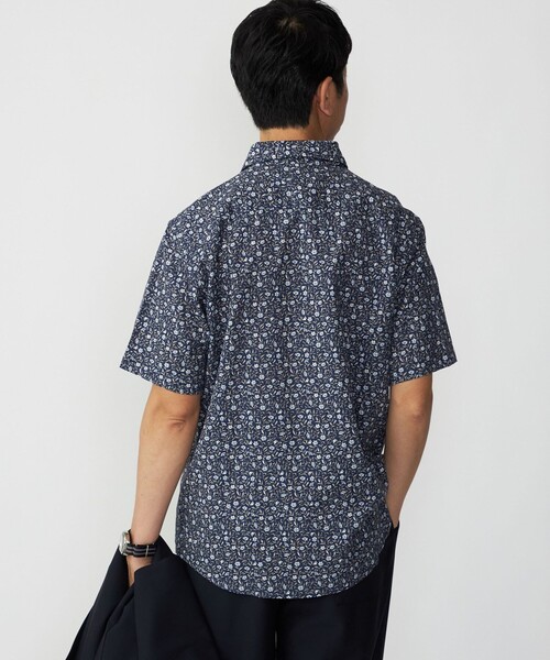 [SHIPS] рубашка с длинным рукавом SMALL темно-синий мужской 