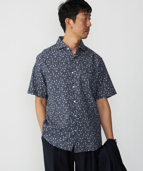 [SHIPS] рубашка с длинным рукавом SMALL темно-синий мужской 