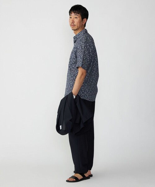 [SHIPS] рубашка с длинным рукавом SMALL темно-синий мужской 