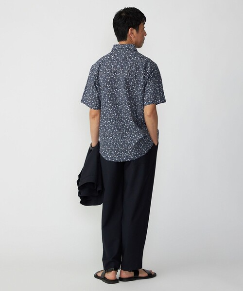 [SHIPS] рубашка с длинным рукавом SMALL темно-синий мужской 