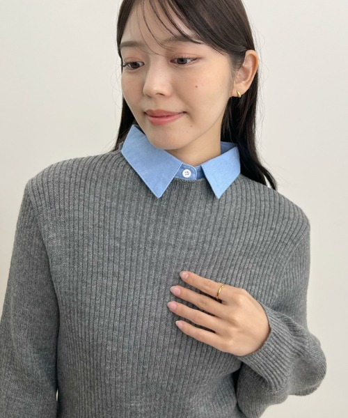 Futier Land（フューティアランド） つけ襟 付け襟 付け襟 : ZOZOTOWN