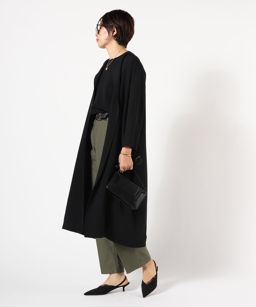 Deuxieme Classe（ドゥーズィエムクラス） ノーカラーコート FREE