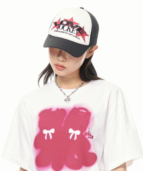メッシュキャップ キャップ 帽子 レディース LOVE JOCKEY MESH CAP