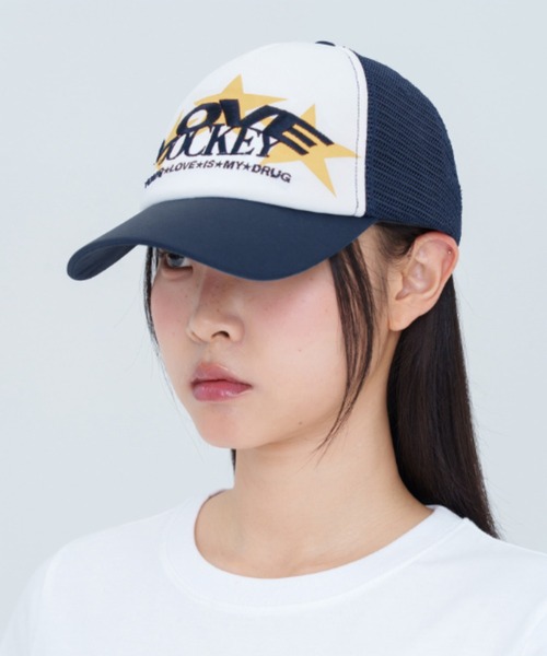 メッシュキャップ キャップ 帽子 レディース LOVE JOCKEY MESH CAP