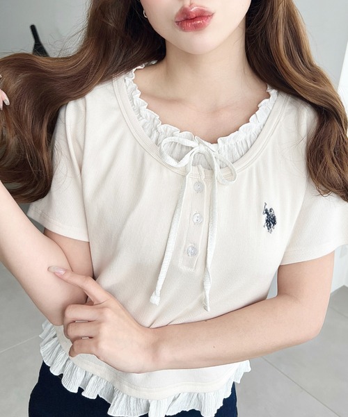 ue　様　　3点 U.S. POLO ASSN.（ユーエスポロアッスン） tシャツ moment＋別注「U.S.
