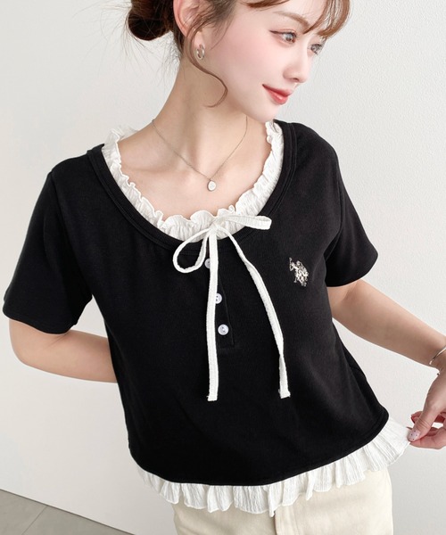 ue　様　　3点 U.S. POLO ASSN.（ユーエスポロアッスン） tシャツ moment＋別注「U.S.