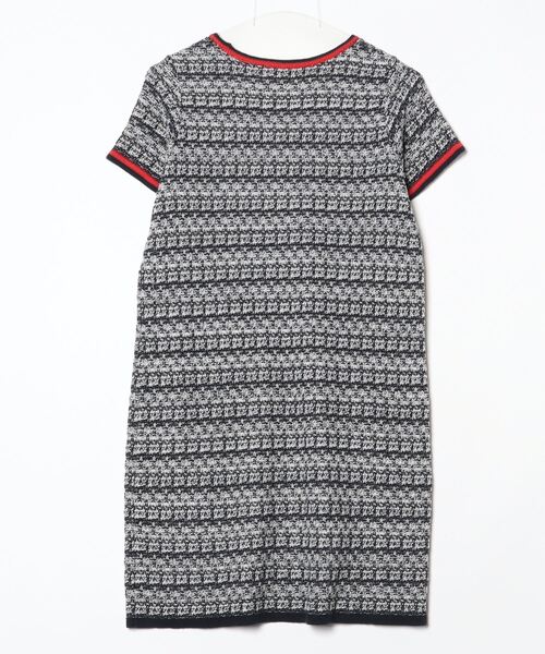 「31 Sons de mode」 ニットワンピース 36 ネイビー レディース_画像2