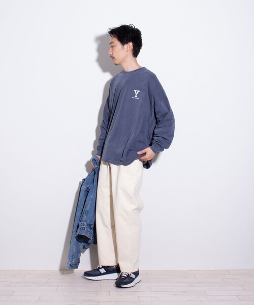 「GLOSTER」 パンツ M ベージュ メンズ_画像2