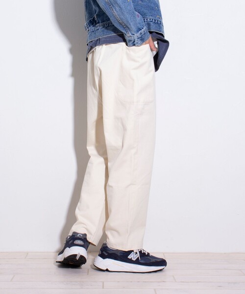 「GLOSTER」 パンツ M ベージュ メンズ_画像8