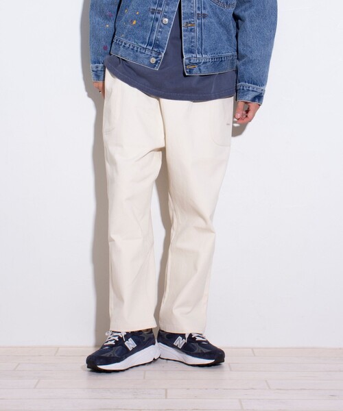 「GLOSTER」 パンツ M ベージュ メンズ_画像9