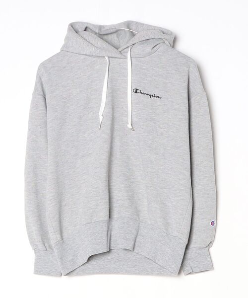 Champion グレー パーカー M